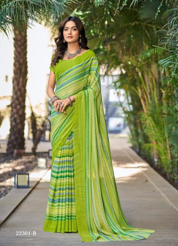 Ruchi Star Chiffon 98 New Casual Chiffon Fancy Saree Collection